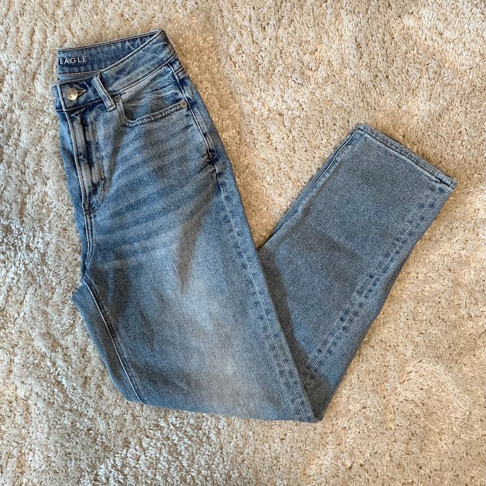 American Eagle Outfitters US 4 Light Wash Jeans